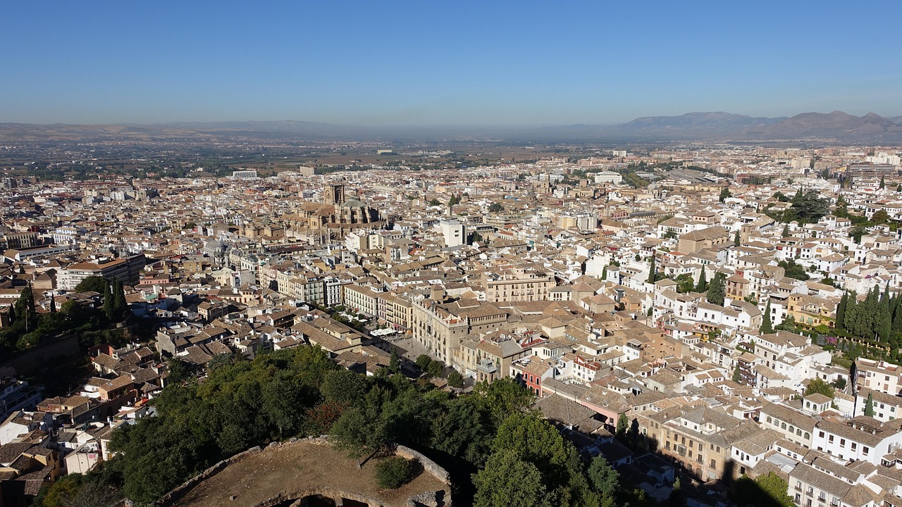 city, old, cities, tourism, granada cathedral, alhambra palace, granada, spain, catedral de granada