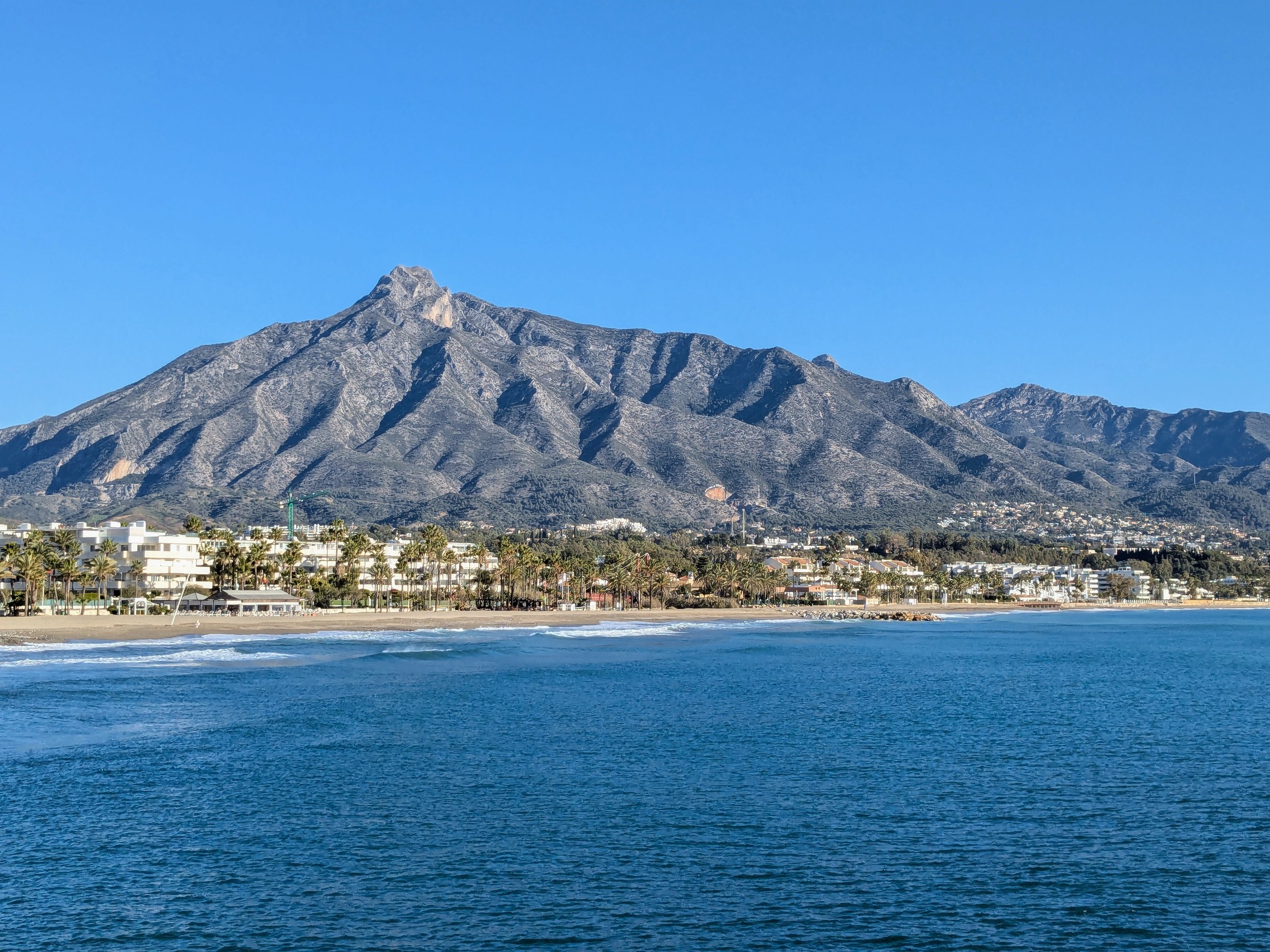 la concha playa Marbella