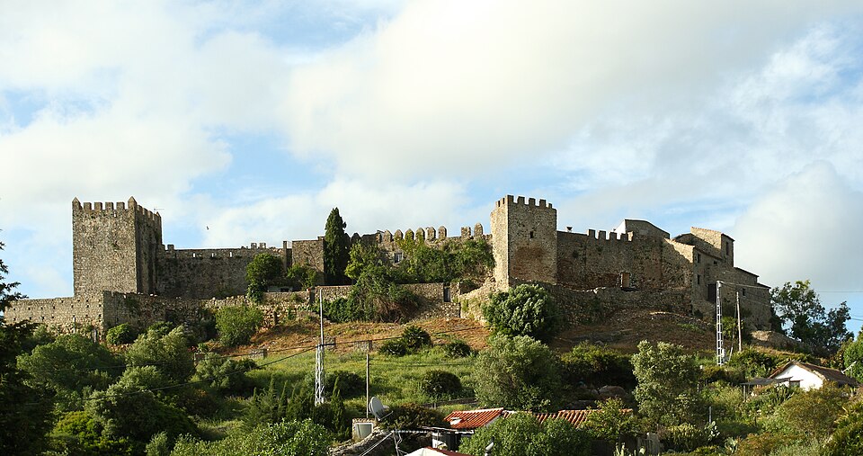Castillo de Castellar de la Frontera, vista sur desde CA-P-5131
