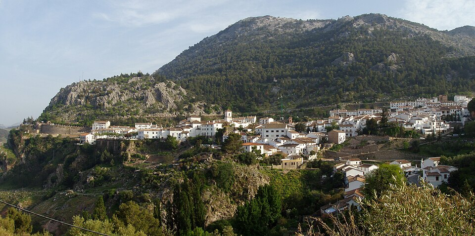 Grazalema, panorámica desde A-372