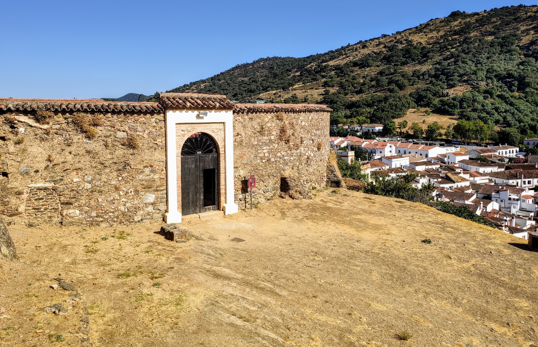 Plaza de Toros de Almonaster la Real — Sierra Norte | Llegada a la aldea morisca, Almonaster la Real, Andalucía
