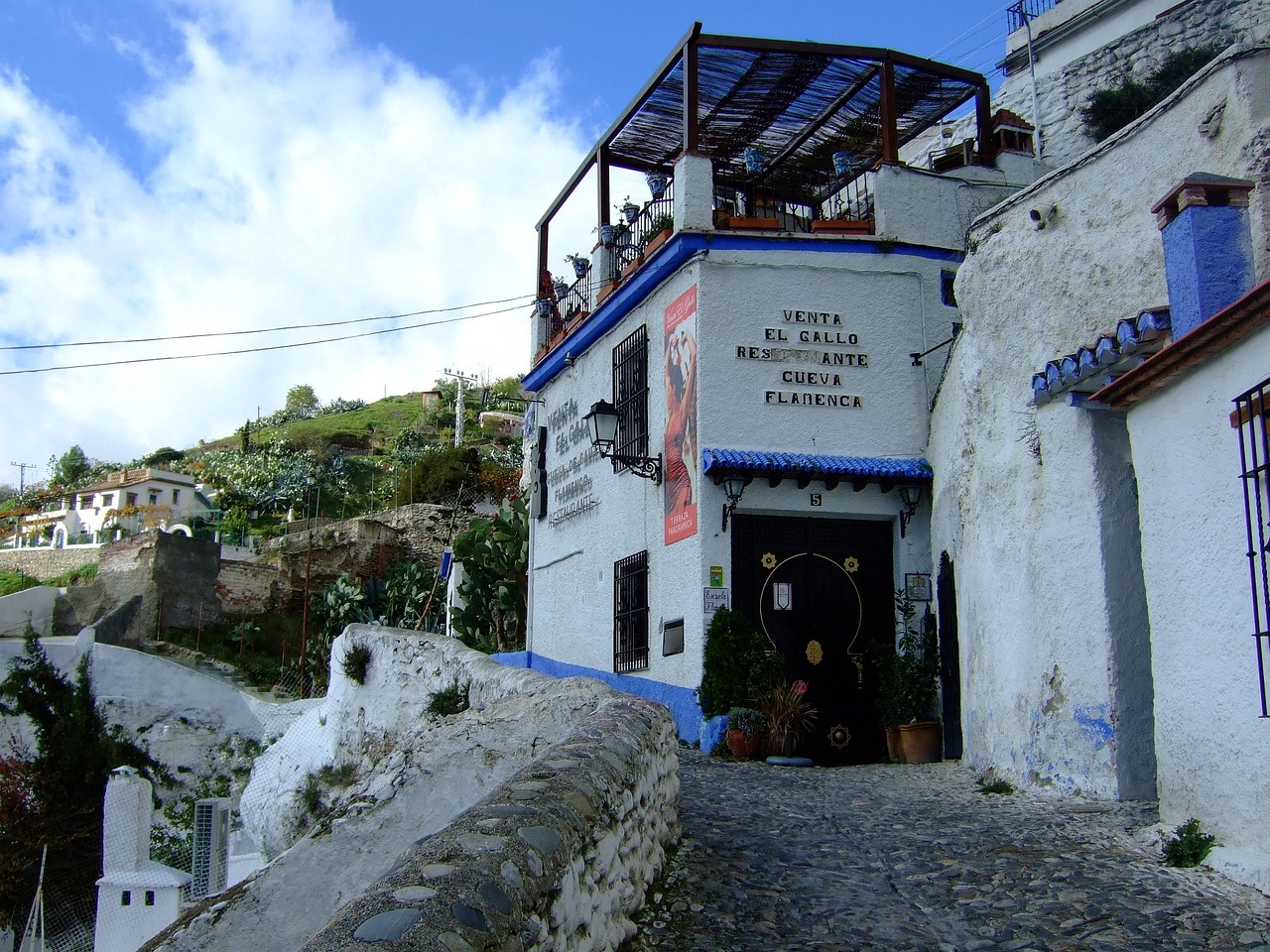 Cuevas y zambra del Sacromonte en Granada, Andalucía