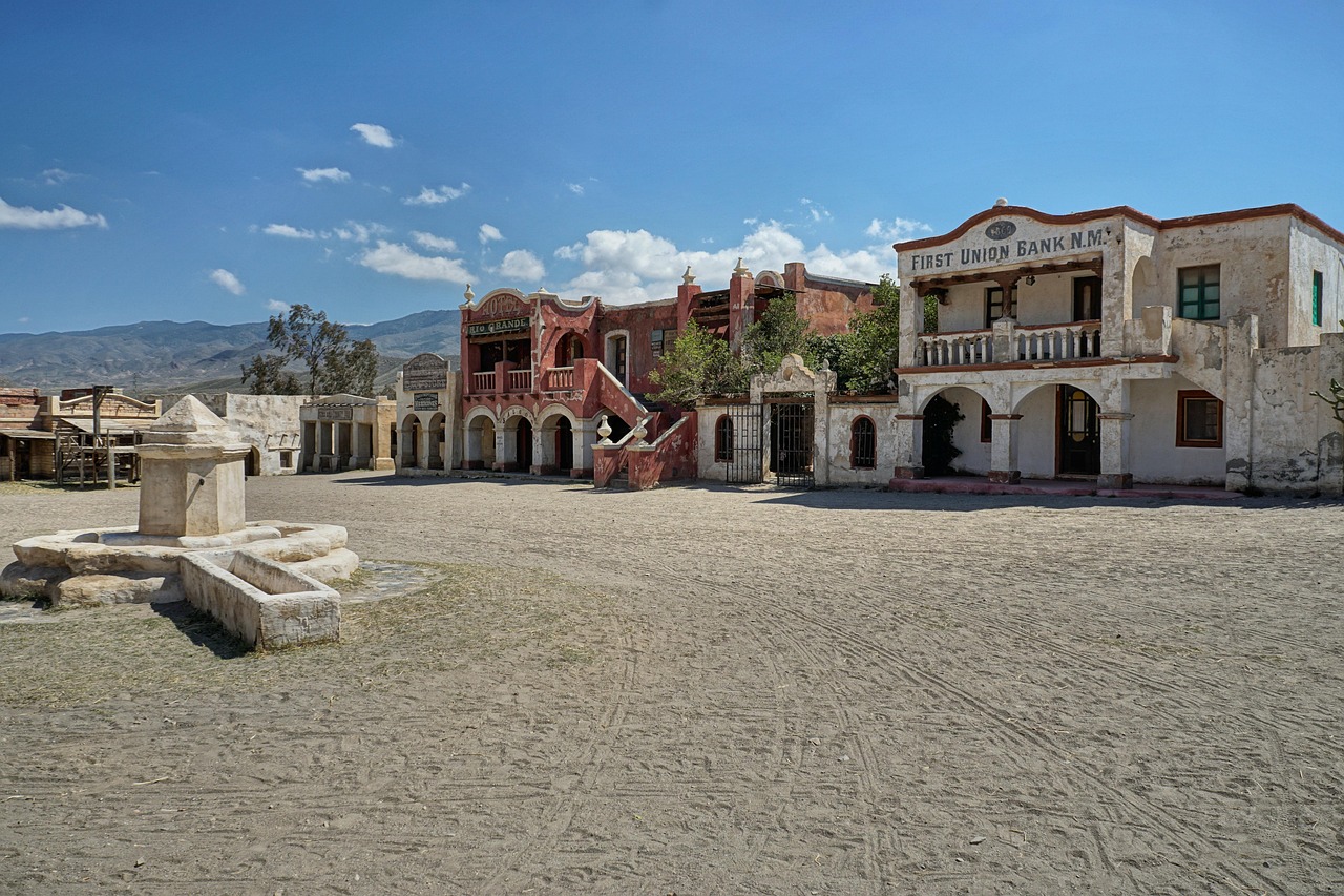 Desierto de Tabernas, paraje natural de Almería, Andalucía