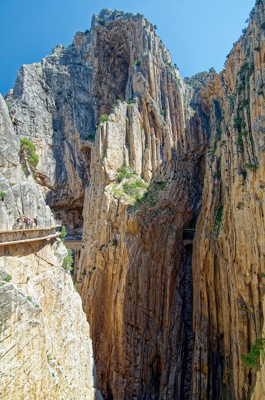 El Chorro, paraje natural de Málaga, Andalucía