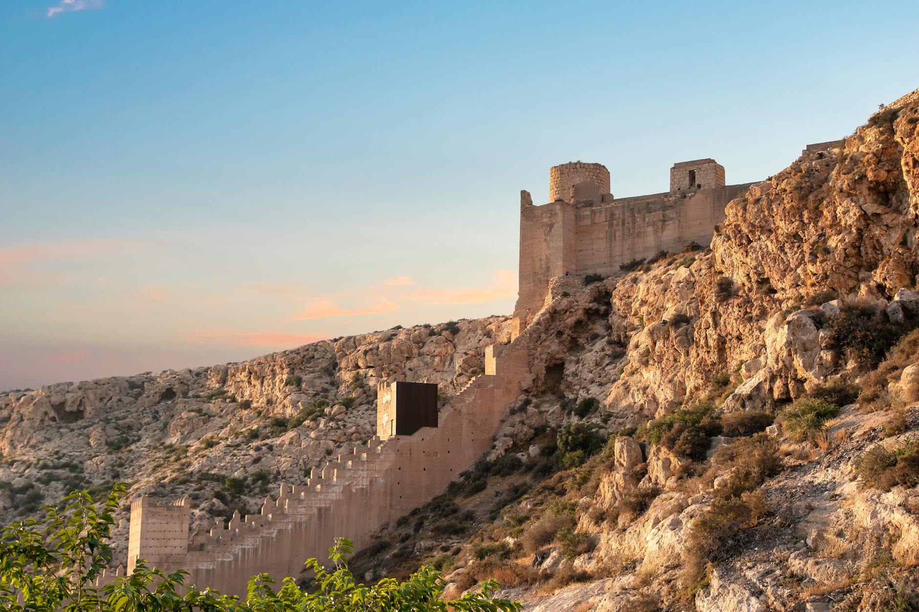 Alcazaba de Almería, monumento de Almería, Andalucía