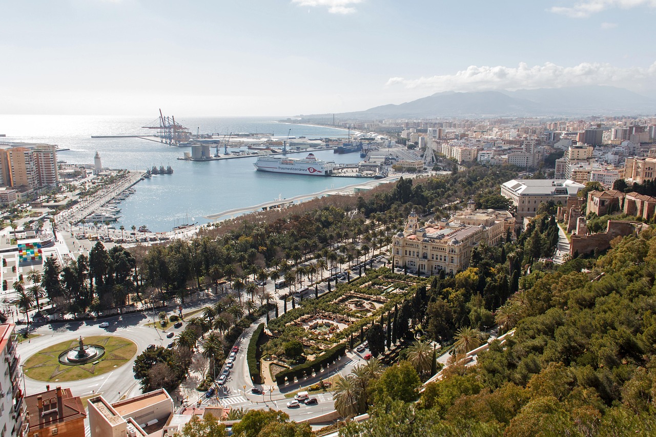 Alcazaba de Málaga, monumento de Málaga, Andalucía