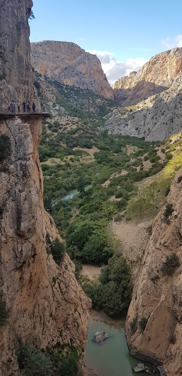 Caminito del Rey, enclave natural de Málaga, Andalucía