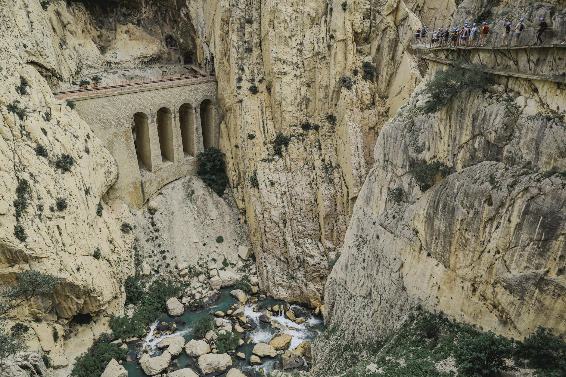 Caminito del Rey, enclave natural de Málaga, Andalucía