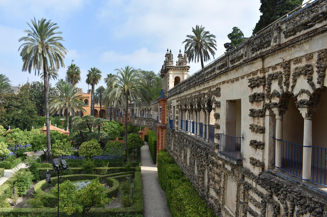 Real Alcázar de Sevilla, monumento de Sevilla, Andalucía