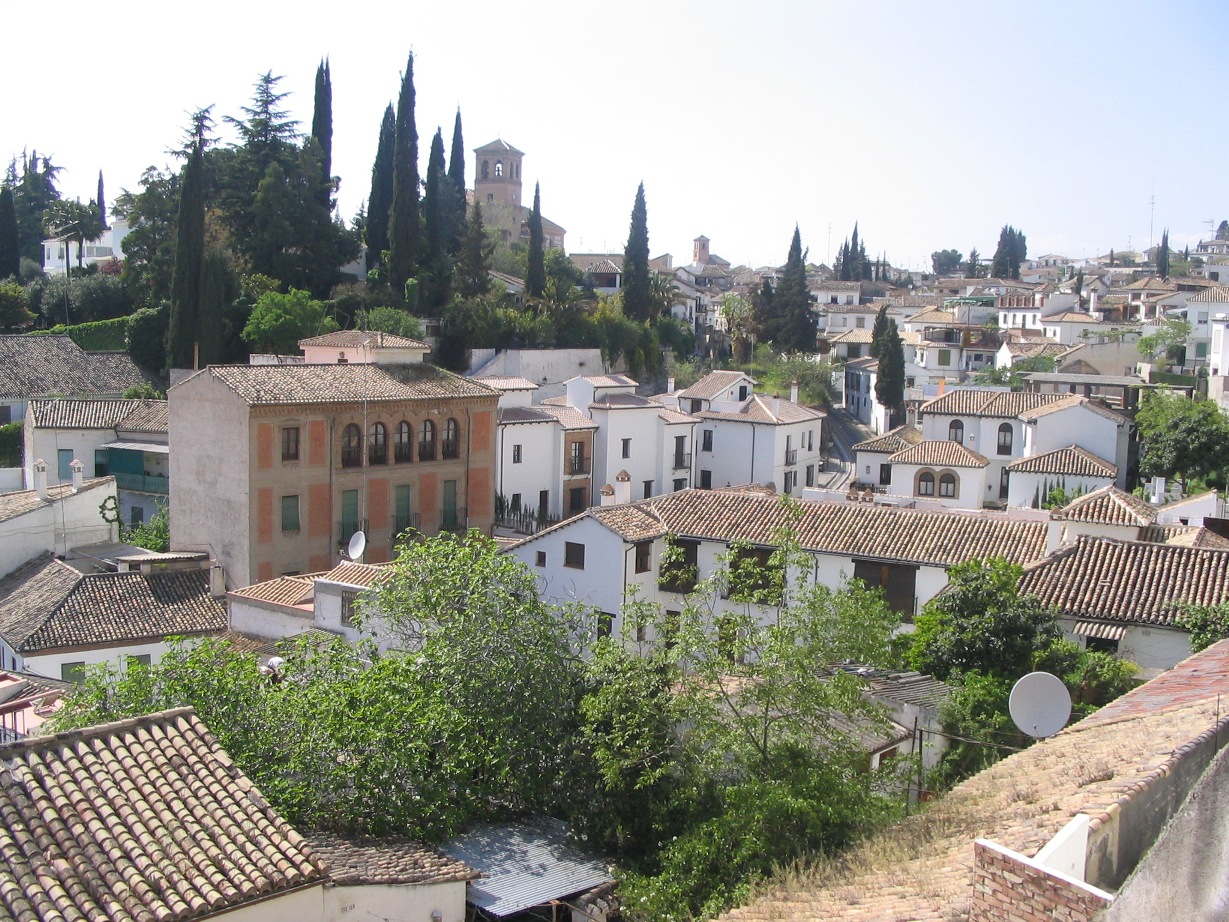 Albaicín, barrio de Granada, Andalucía
