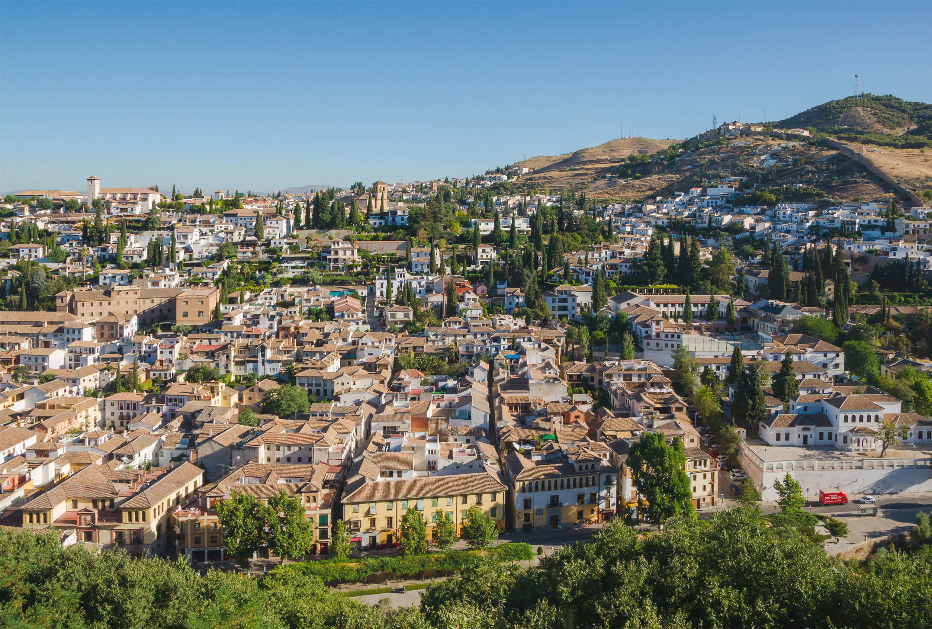 Sacromonte, barrio de Granada, Andalucía
