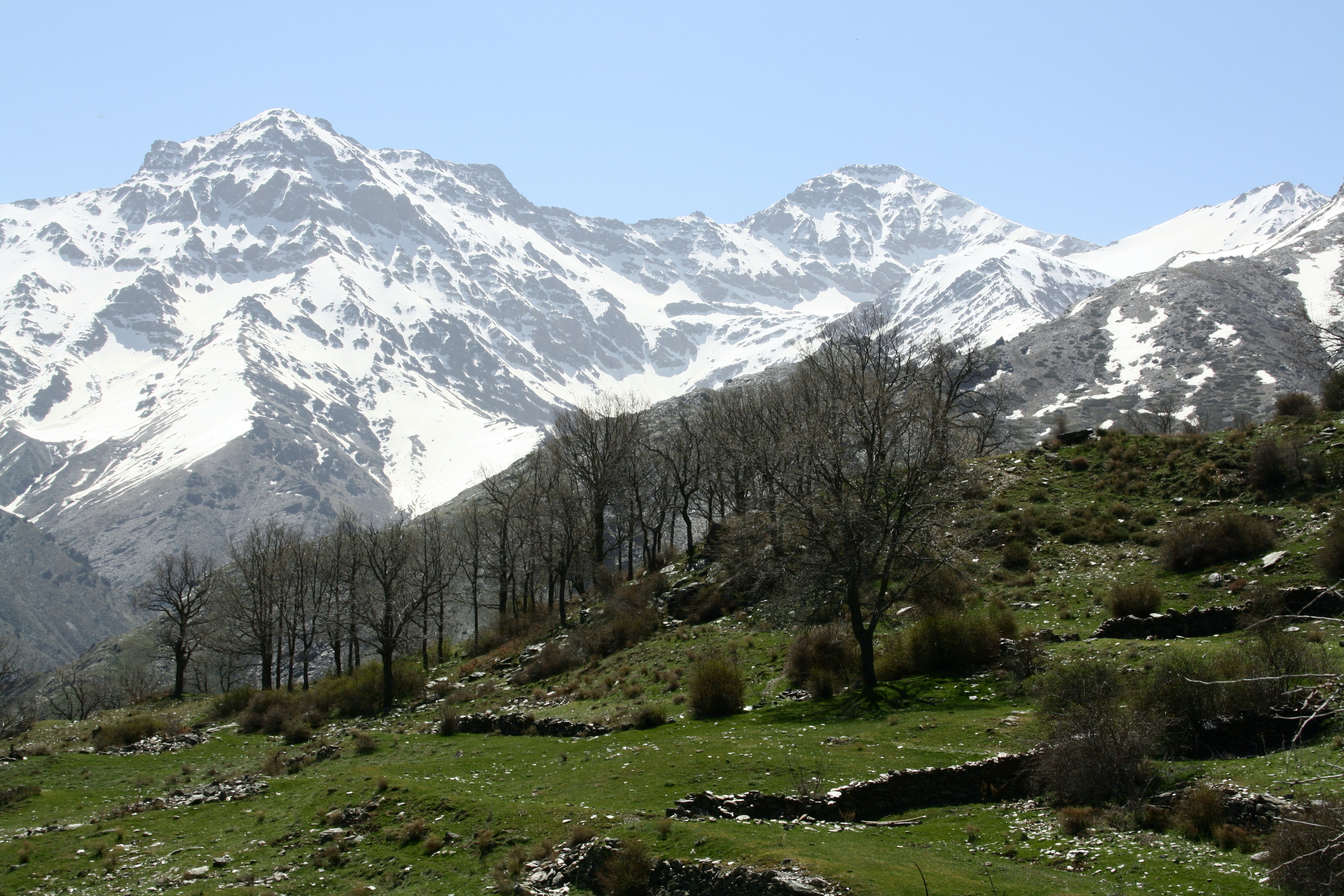 Sierra Nevada, espacio natural de Granada, Andalucía