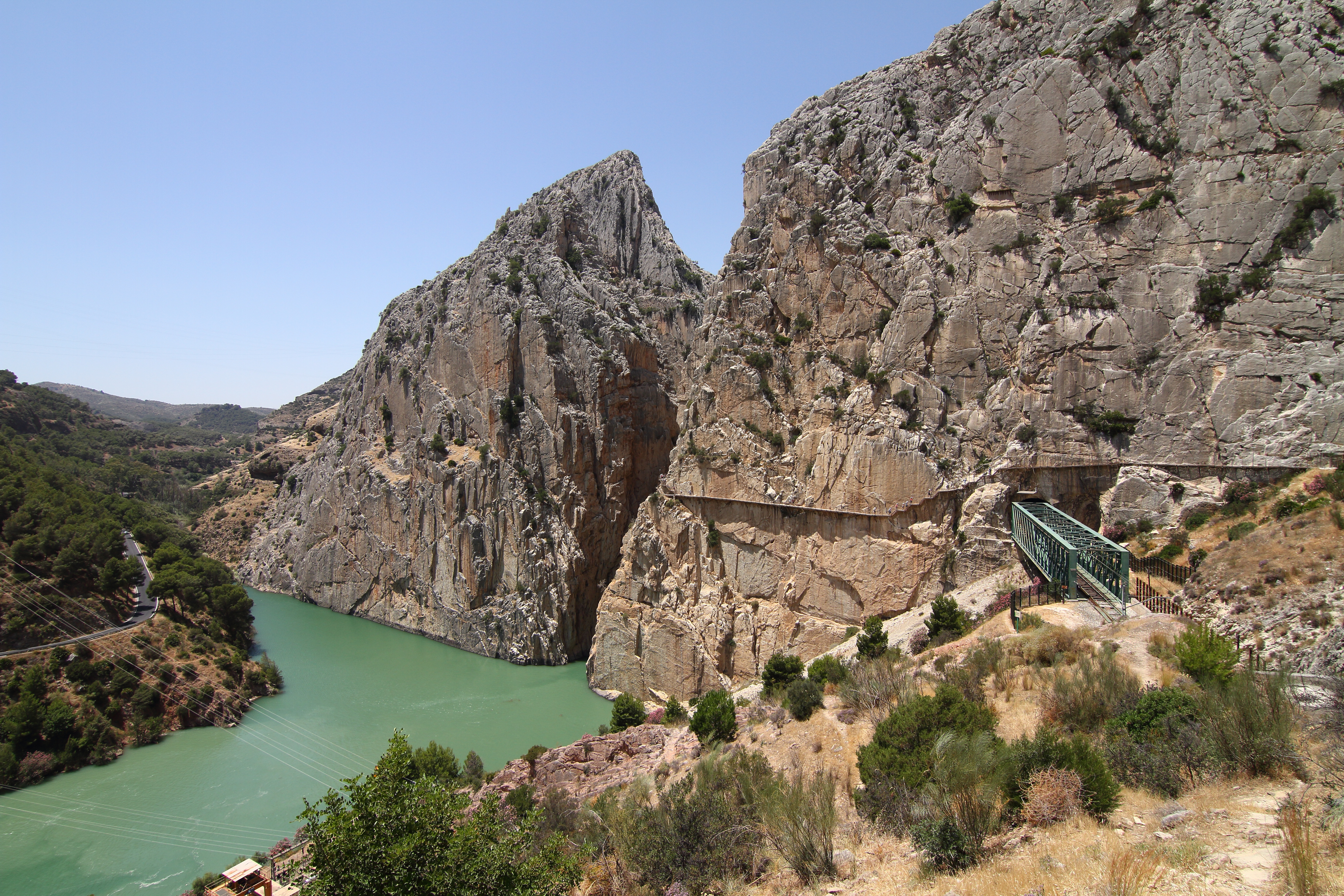 Caminito del Rey, lugar de interés de Málaga, Andalucía