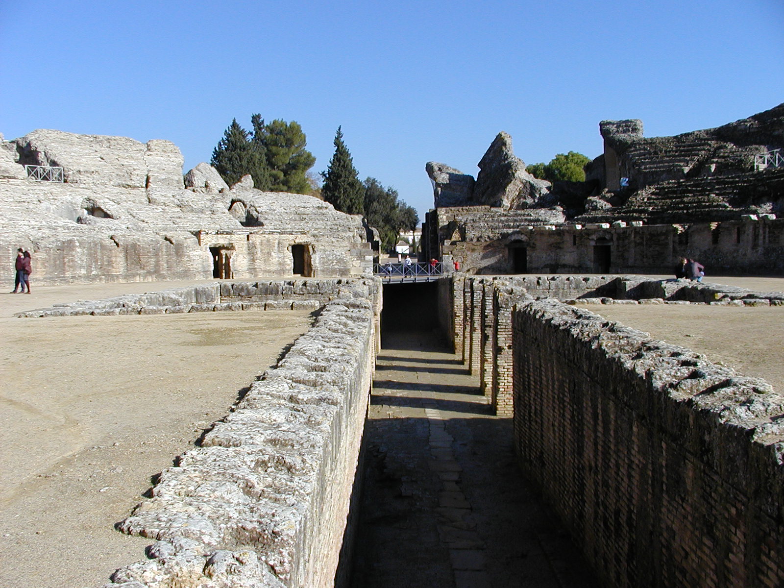 Itálica, lugar de interés de Sevilla, Andalucía